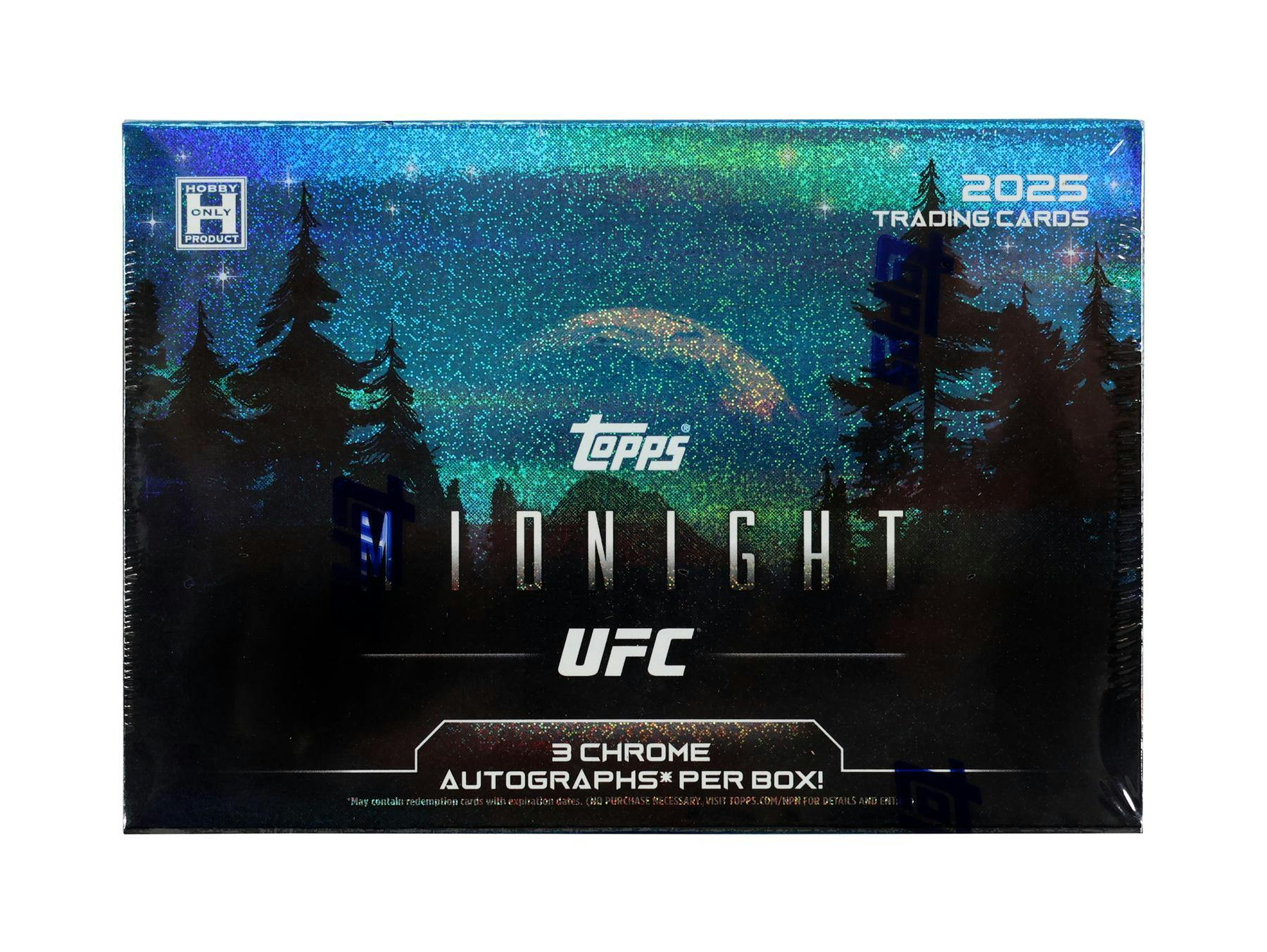 2025 Topps Midnight UFC Hobby Box