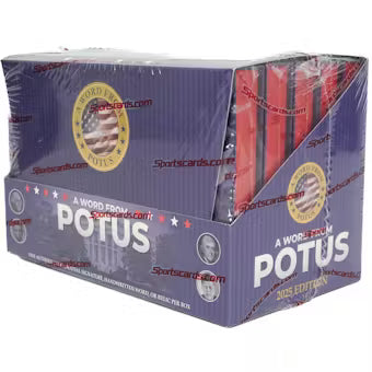 2025 POTUS A Word from the President Hobby 10-Box Display