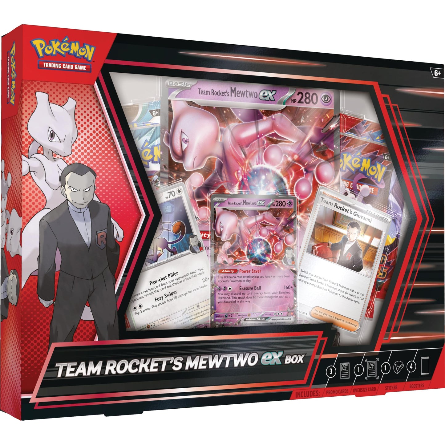 Team Rocket's Mewtwo ex Box
