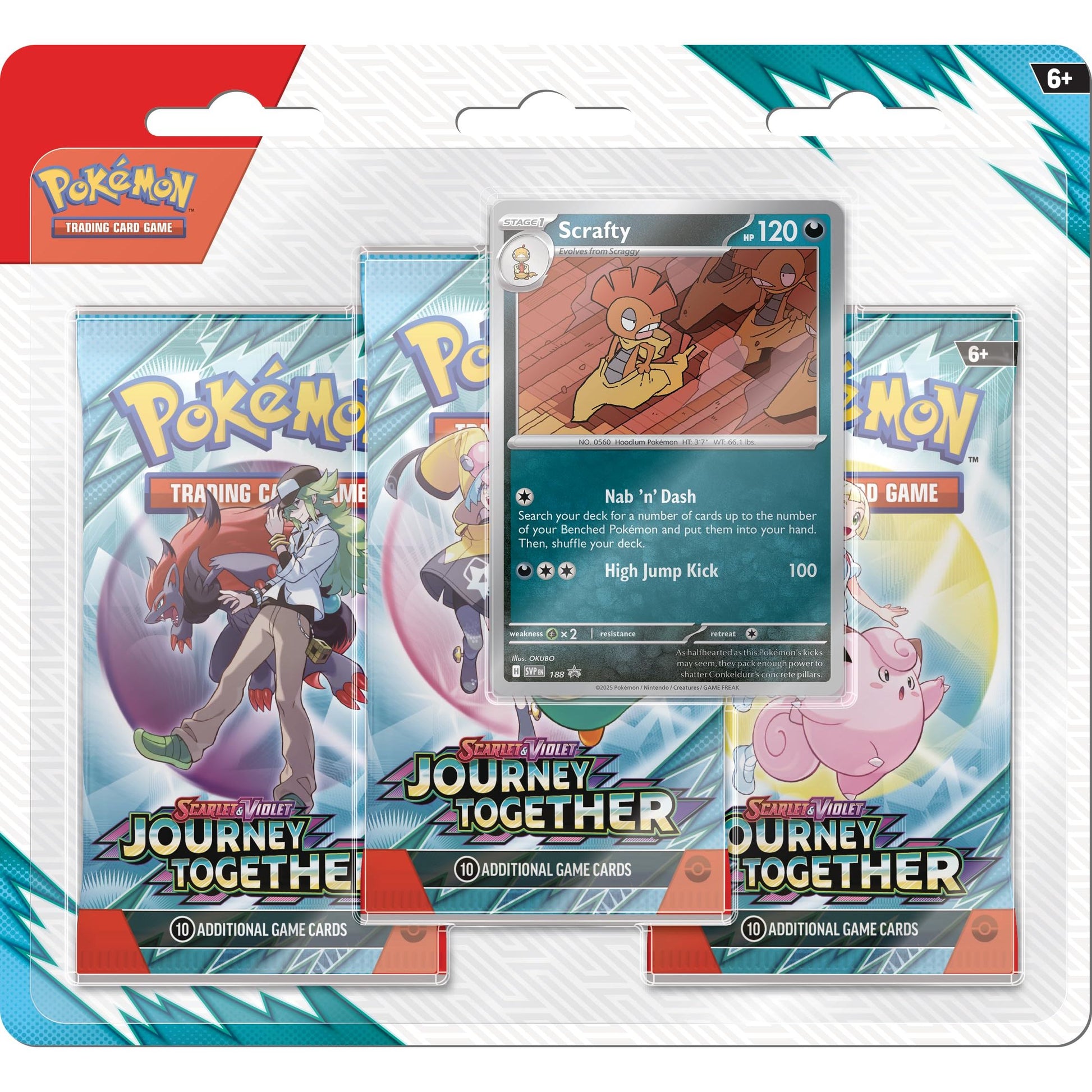 Journey Together 3 Pack Blister [Scrafty] - SV09