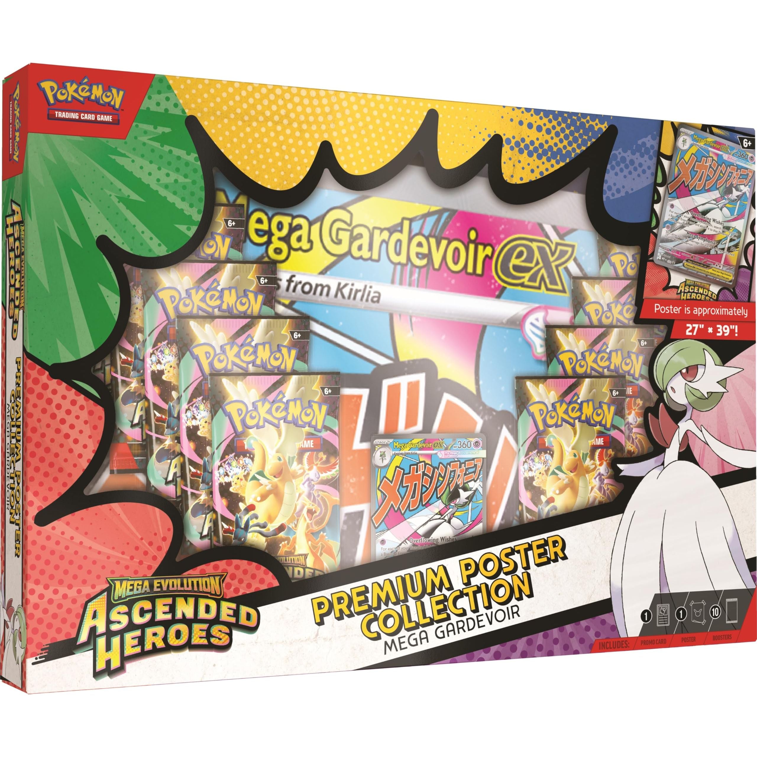 Pokémon TCG: Mega Evolution – Ascended Heroes Premium Poster Collection