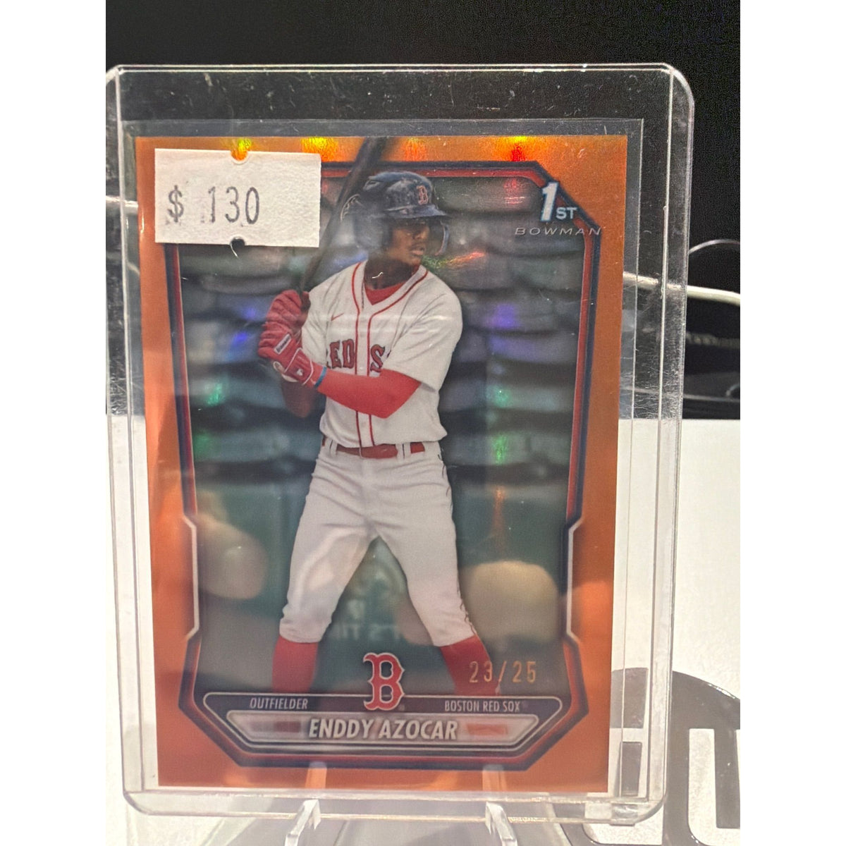 2026 1st Bowman Enddy Azocar orange refractor /25
