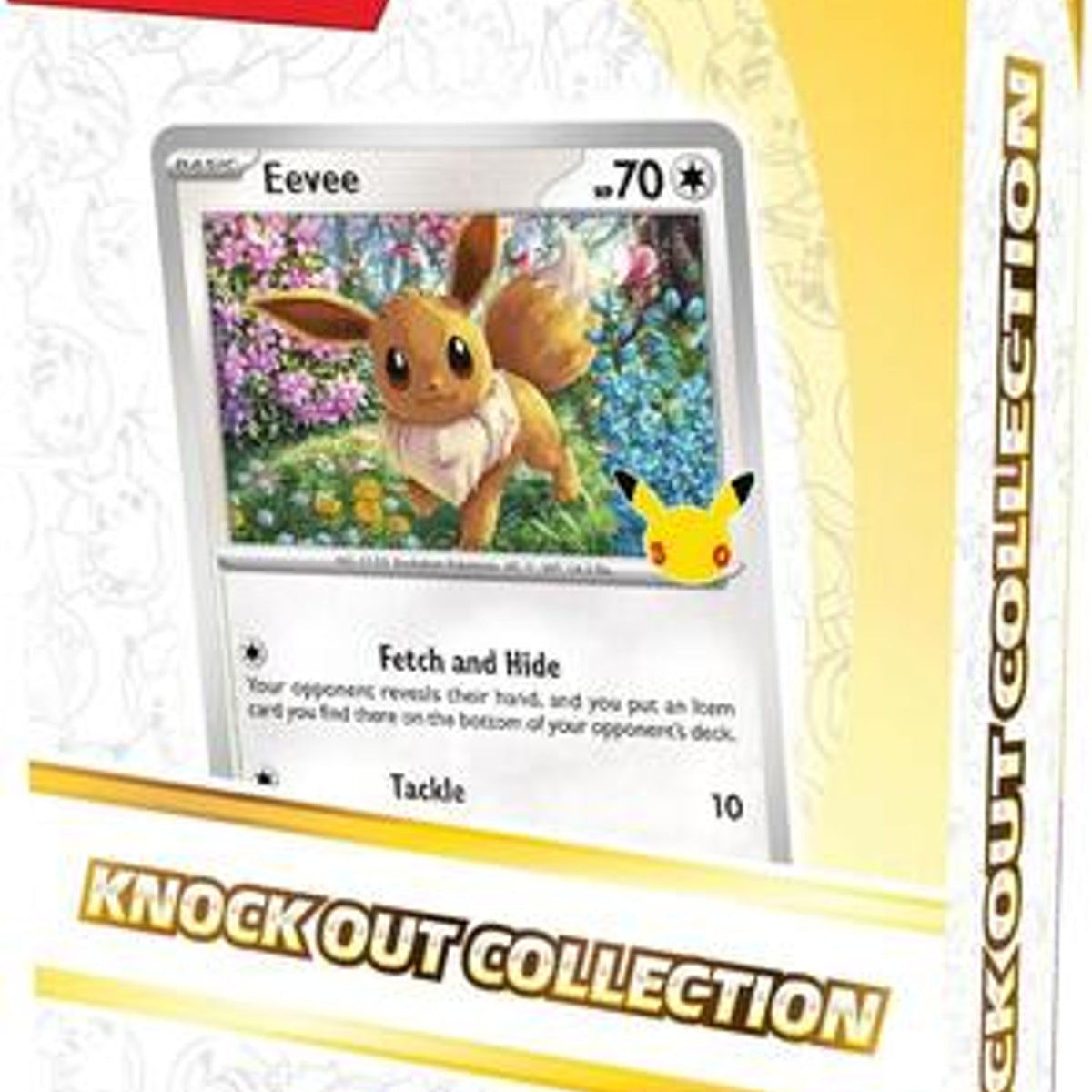 Pokémon 30th Celebration Knock Out Collection Eevee Foil Card