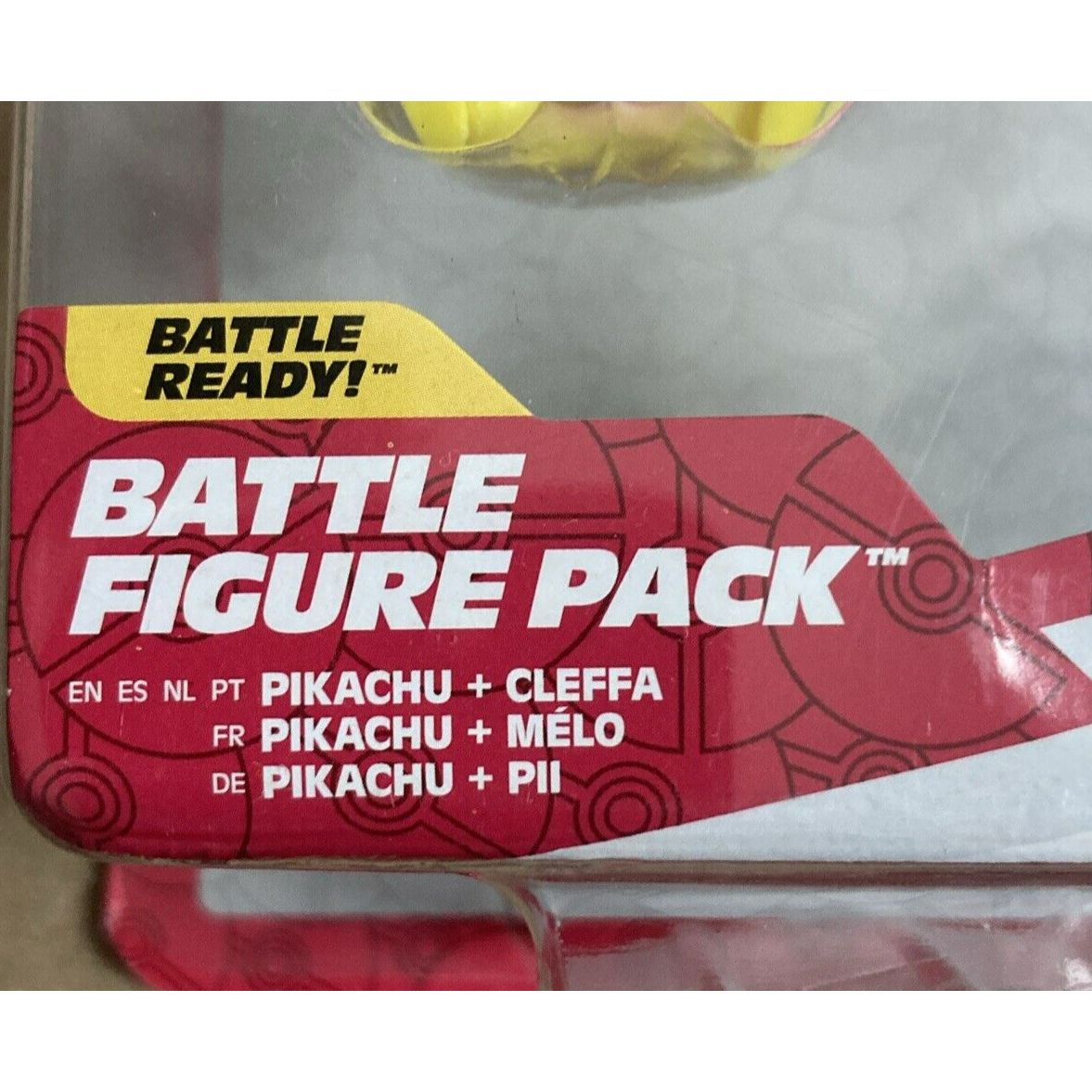 Jazwares Pokemon Battle Figure Pikachu & Cleffa Holiday 2-Pack