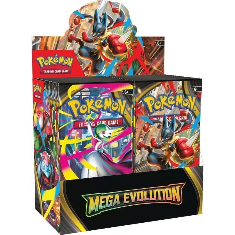 Pokémon Mega Evolution Booster Display
