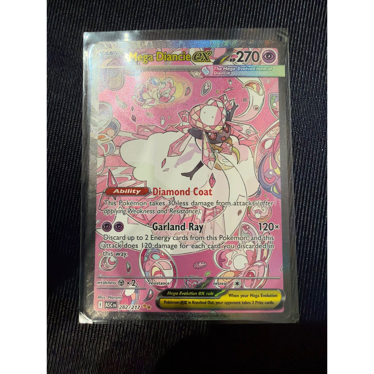 Ascended Heroes Mega Diancie ex #282/217