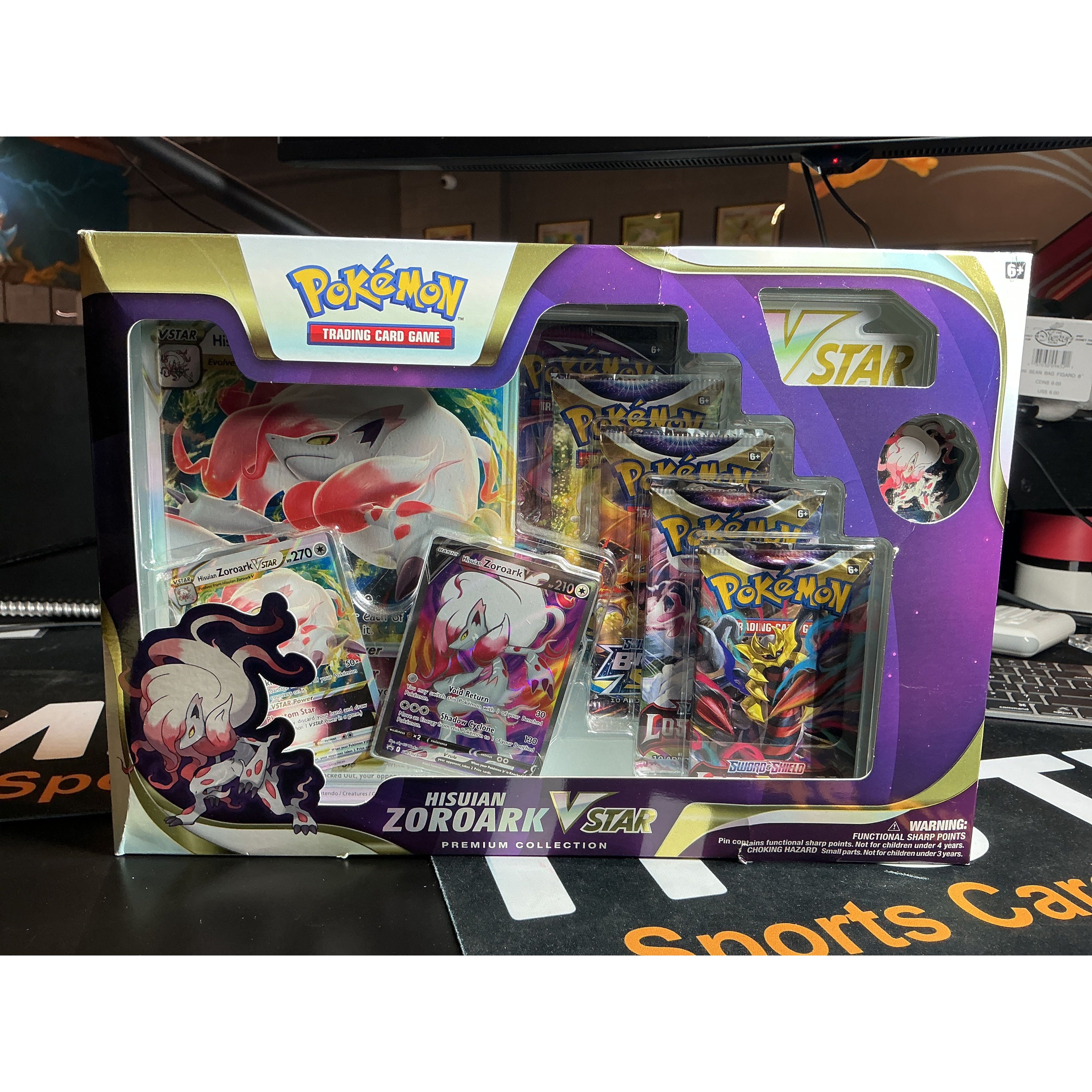 Zoroark Vstar Premium Collection