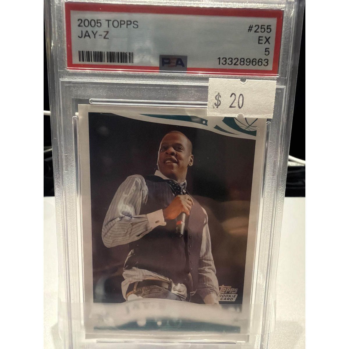 2005 Topps Jay-Z, PSA 5