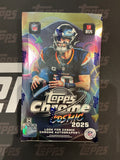 2025 TOPPS CHROME COSMIC FOOTBALL HOBBY BOX