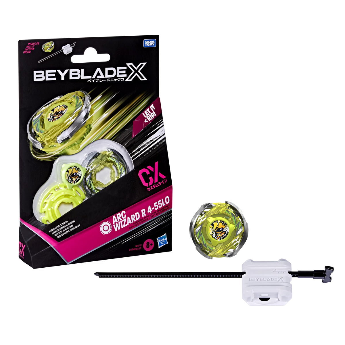 Beyblade X Arc Wizard R 4-55LO CX Starter Pack Set
