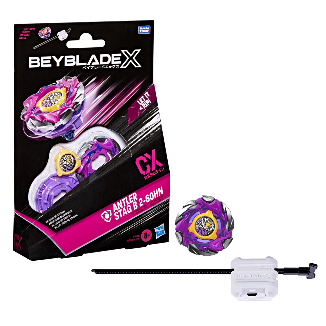 Beyblade X: Antler Stag B 2-60HN CX Starter Pack Set