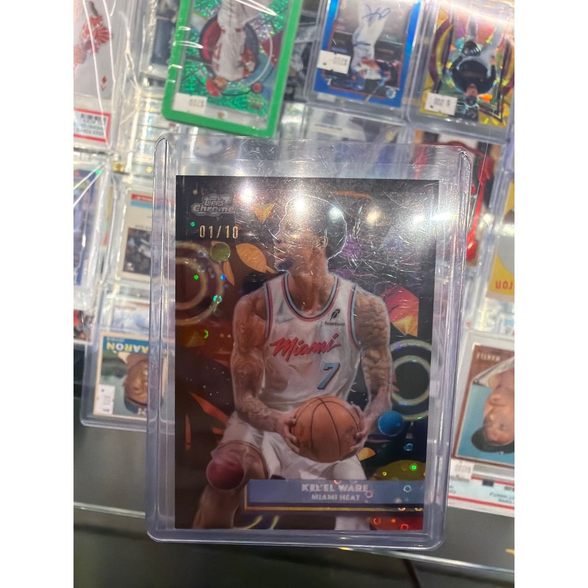 Topps Chrome Kel'el Ware Cosmic /10