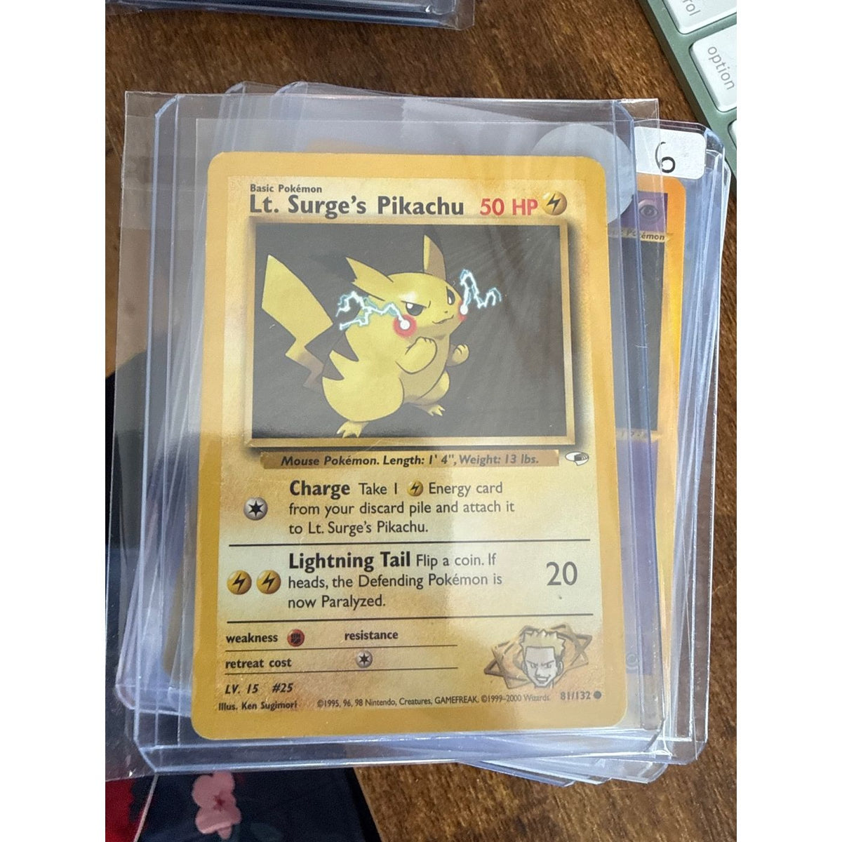 Lt surge pikachu