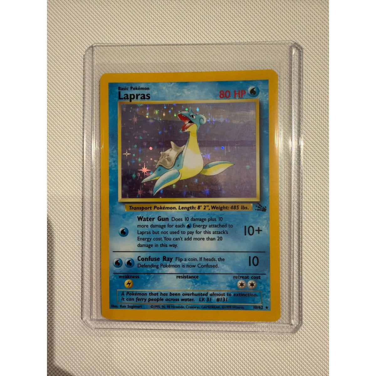 1999 Lapras #10/62