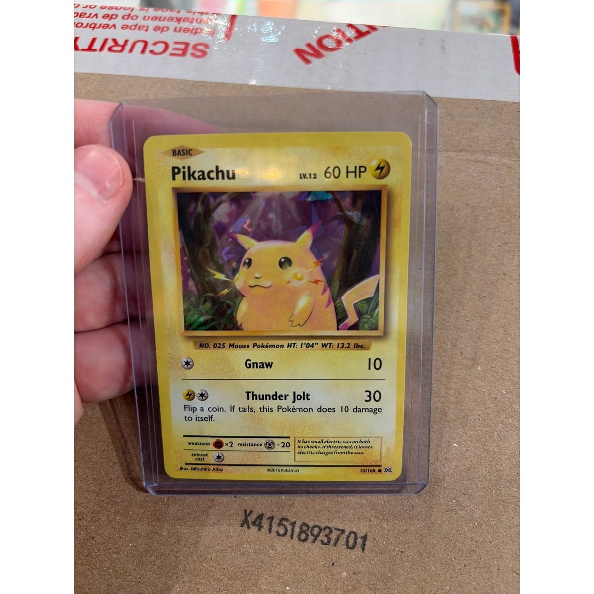 2016 Pikachu #35/108