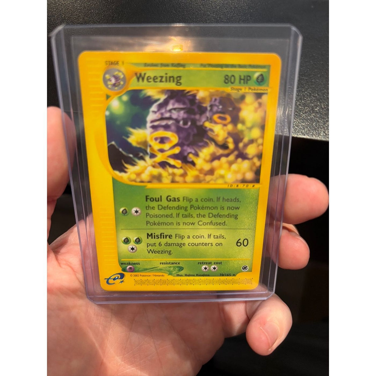 2002 Weezing #70/165