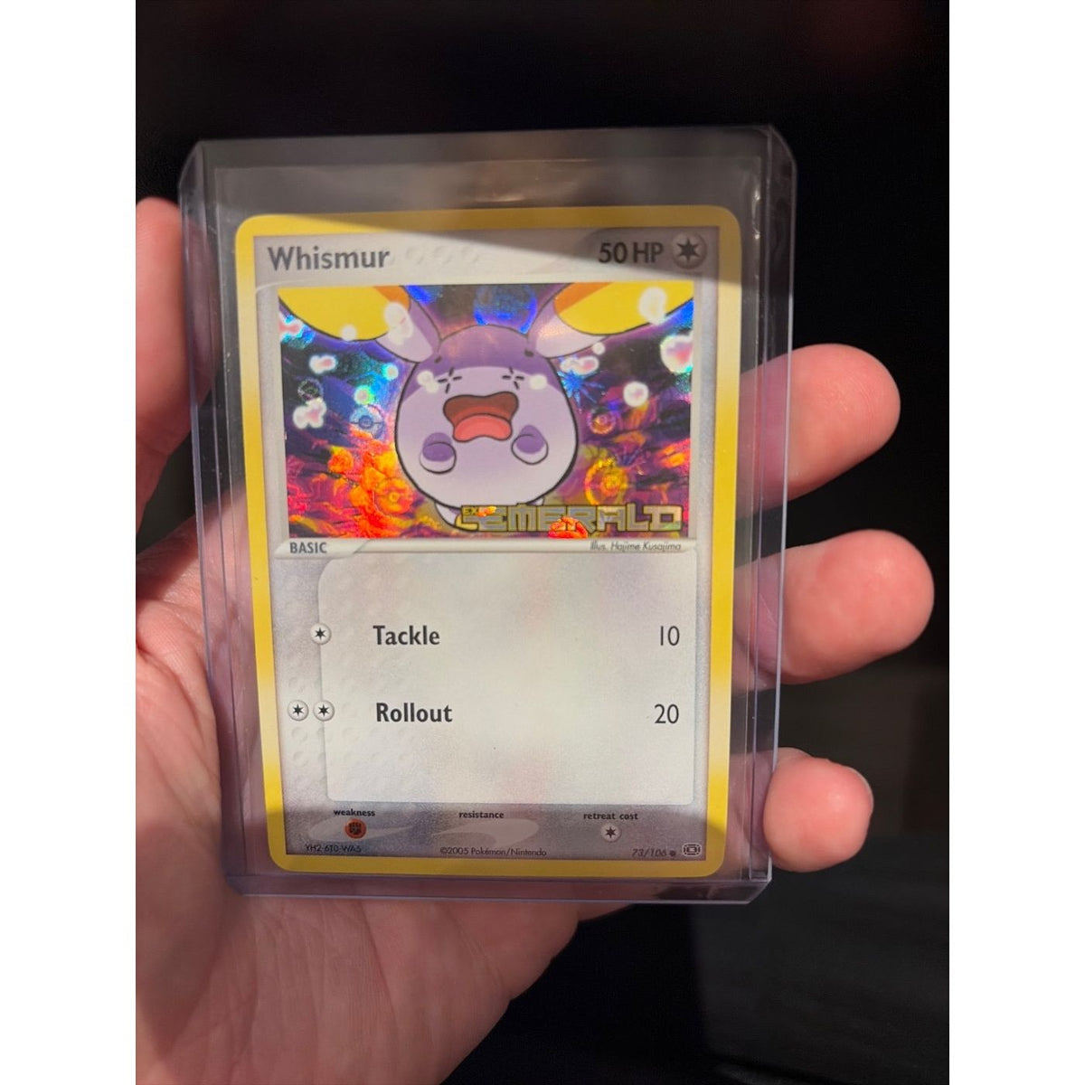 2005 Whismur #73/106 stamped