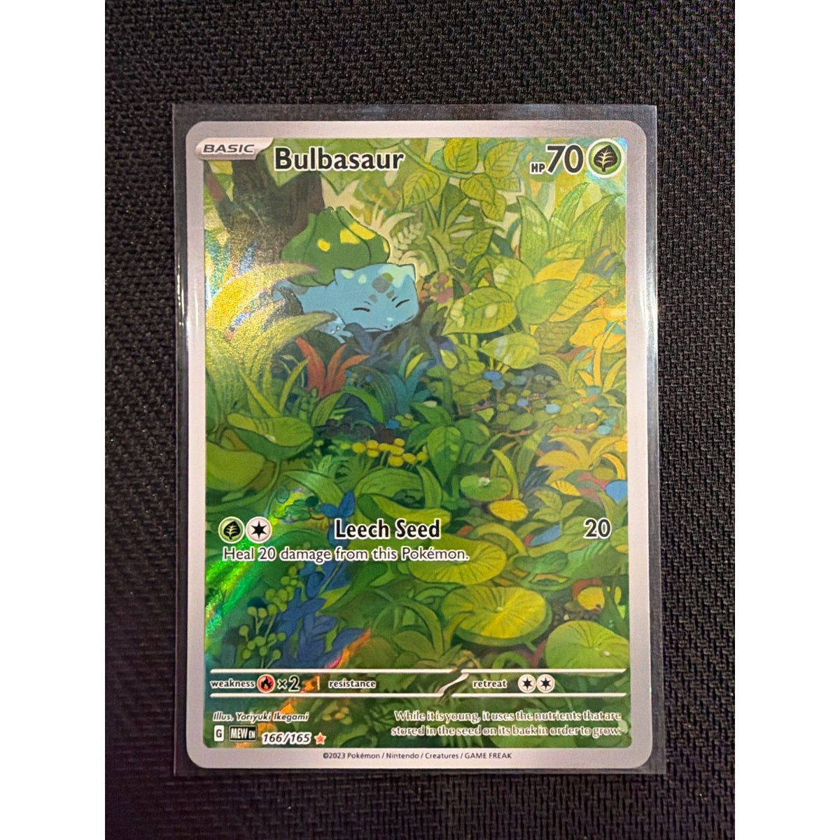 2023 Scarlet & Violet 151 Bulbasaur #166/165