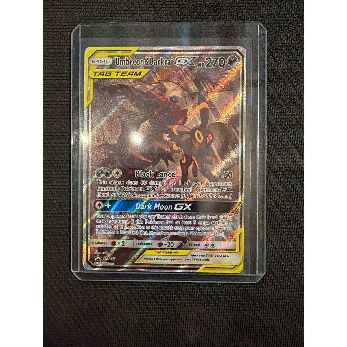 2020 Umbreon & Darkrai GX #SM241