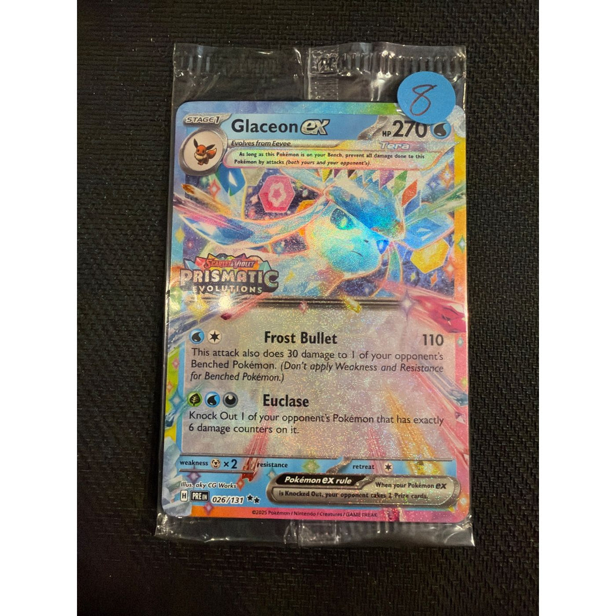 Glacoen Prismatic Evo. Black Star Promo