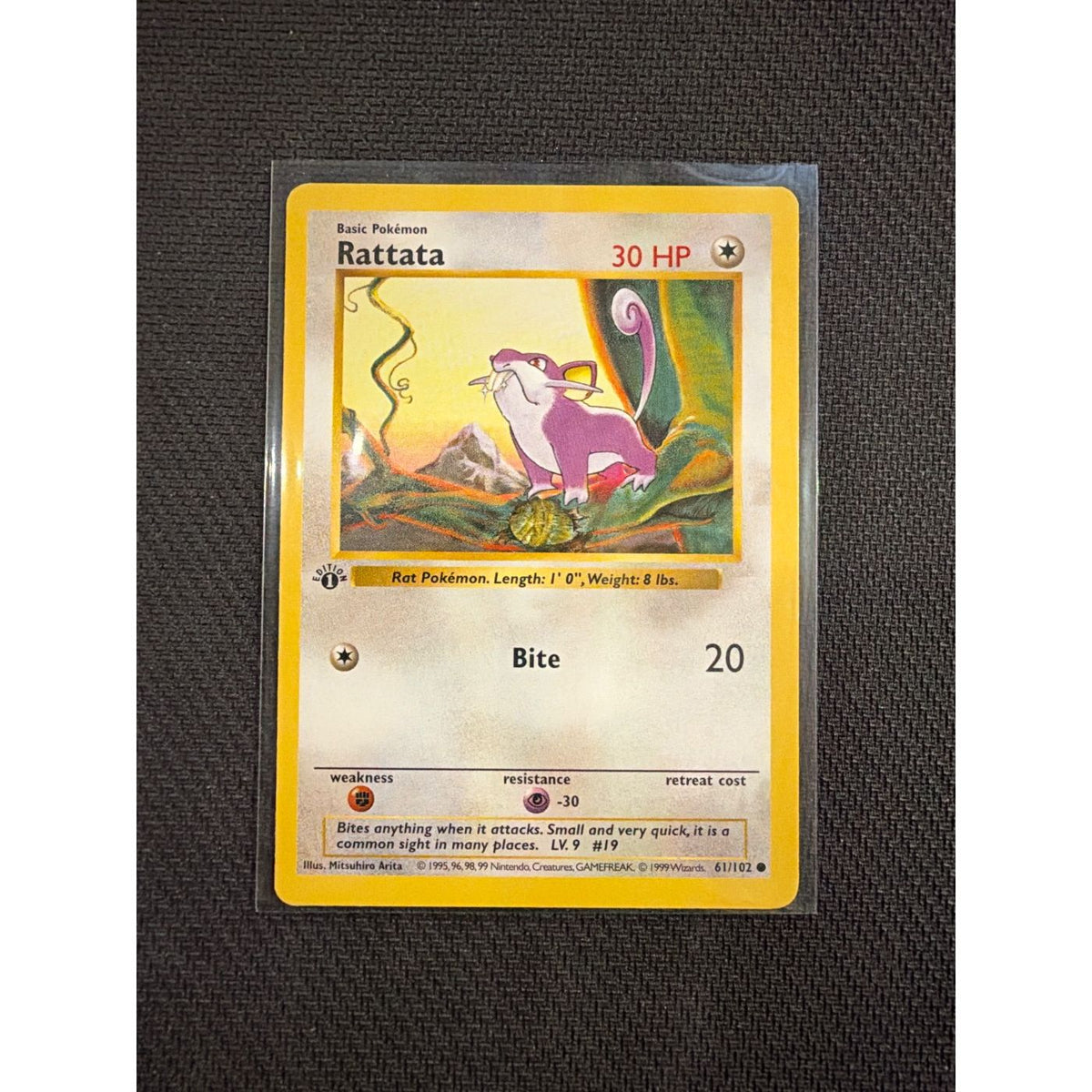 1999 Rattata #61/102