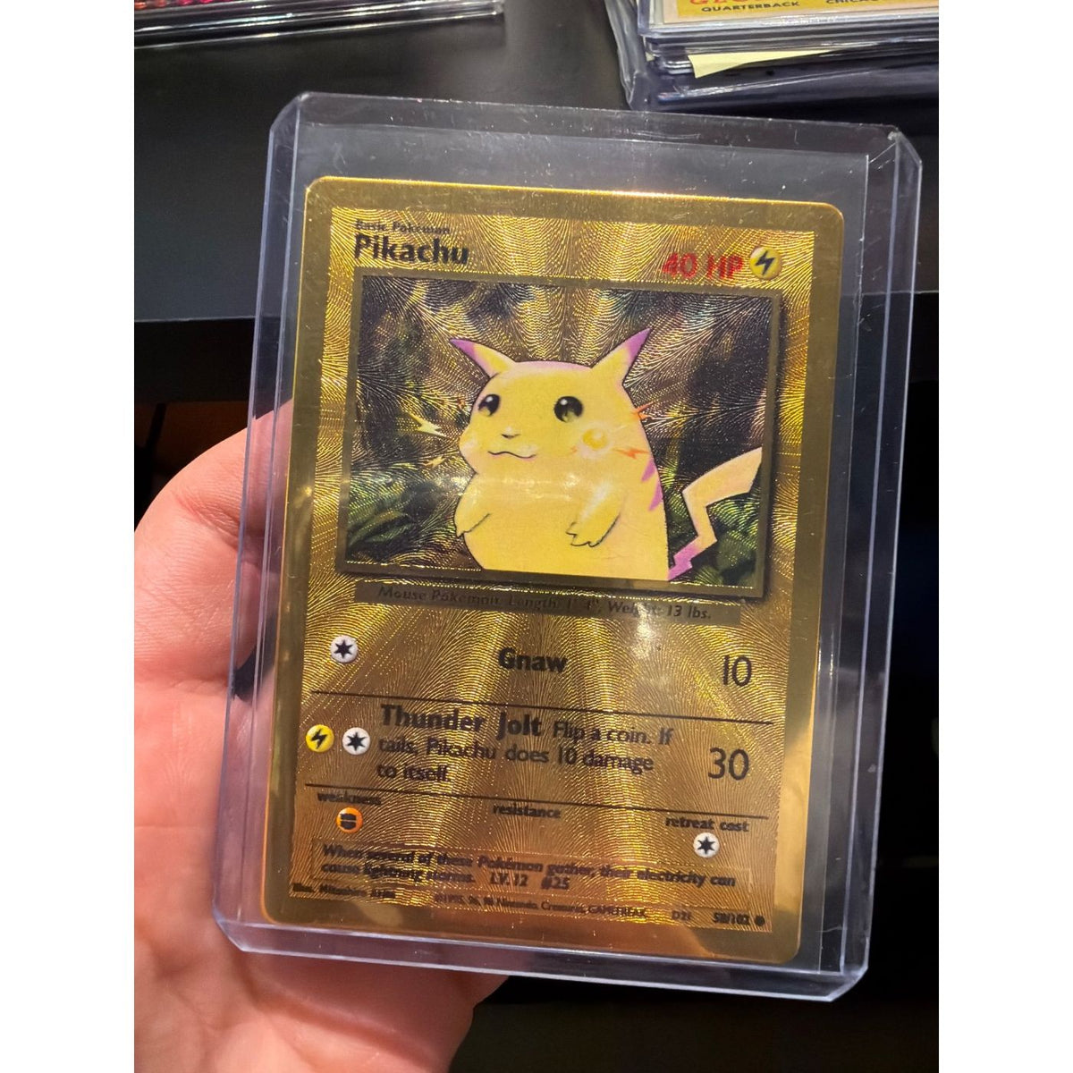 1996 Pikachu #58/102