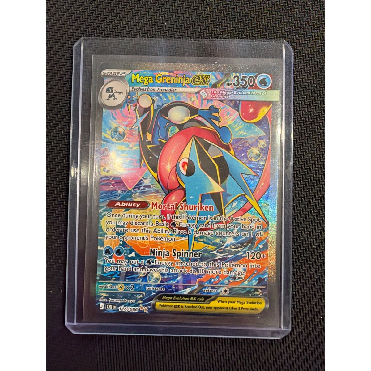 Chaos Rising Mega Greninja ex #116/086