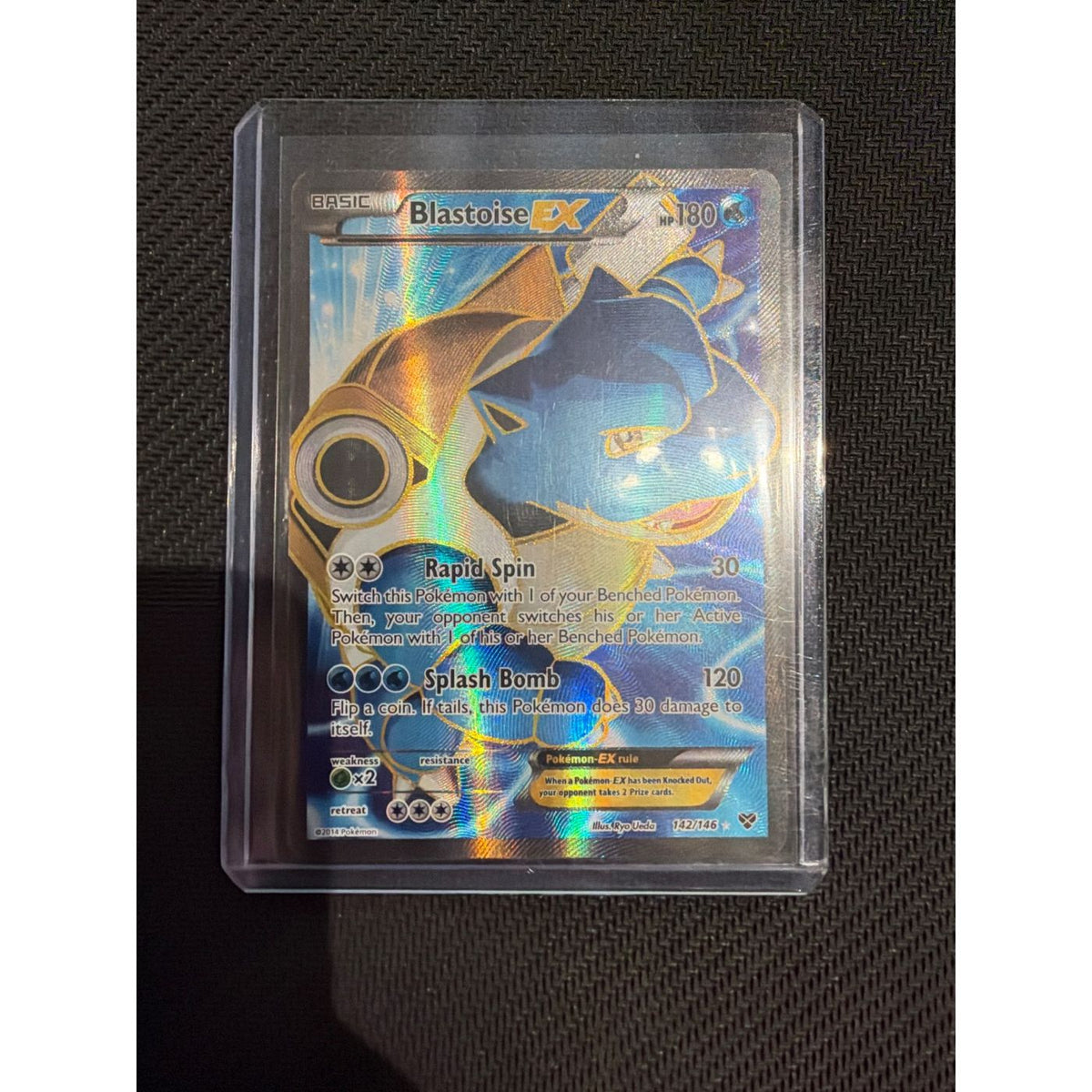 2014 Blastoise EX #142/146