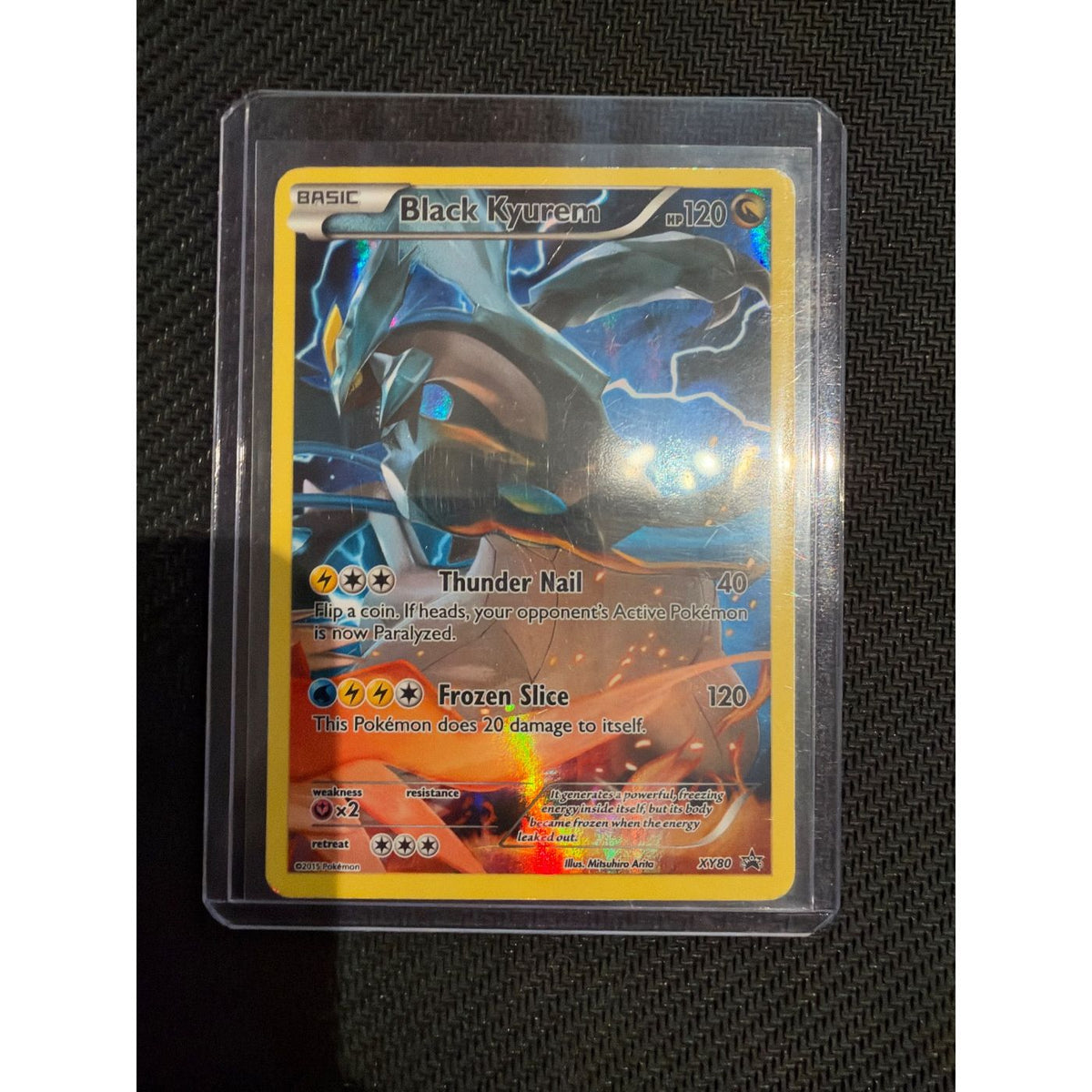 2015 Black Kyurem #XY80