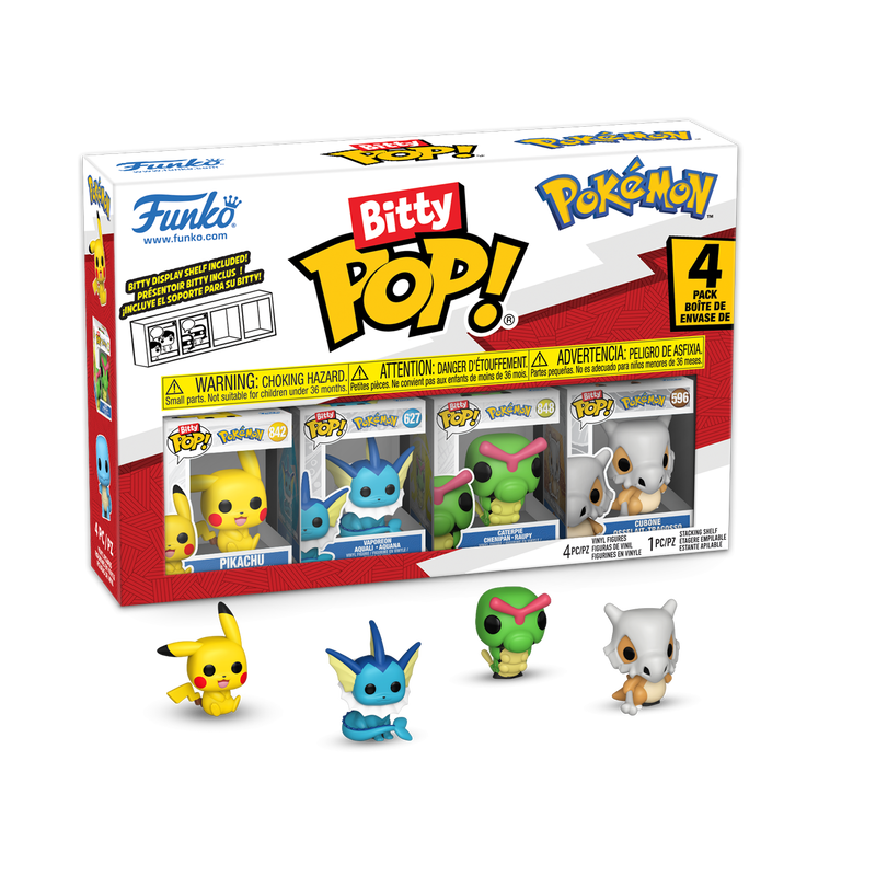 Funko Bitty Pop! Pokémon 4-Pack - Series 1