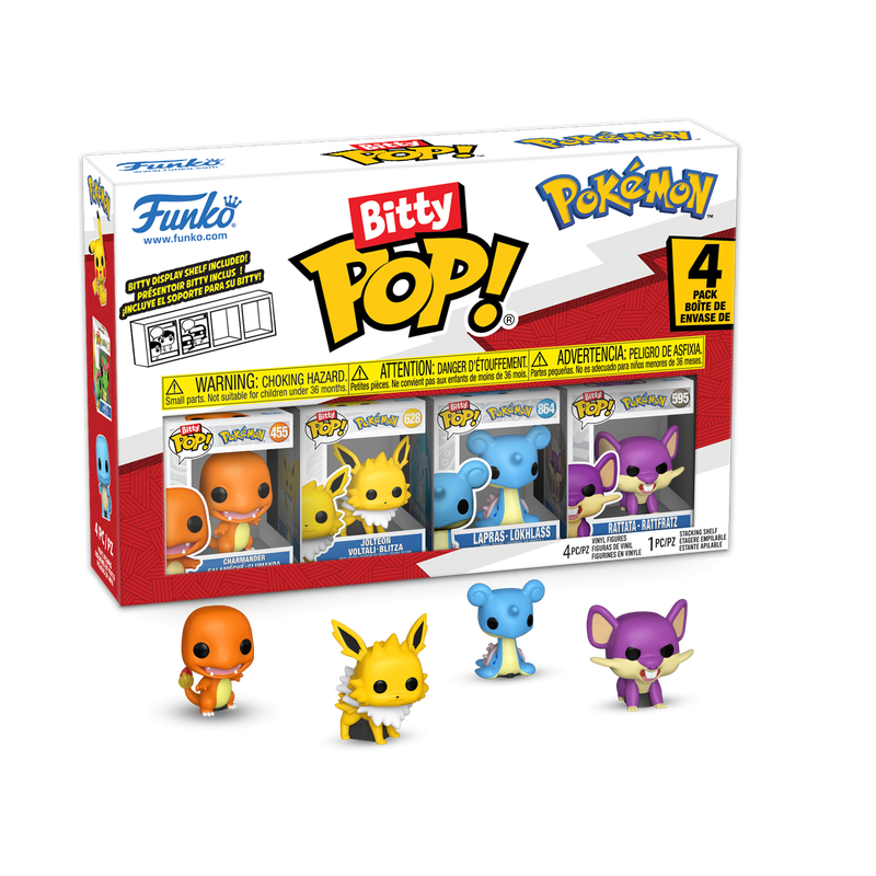 Funko Bitty Pop! Pokémon 4-Pack - Series 2