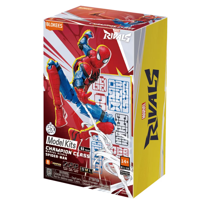 Blokees Marvel Rivals Champion Class 06 Spider-Man Model Kit