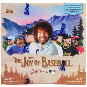 2025 Topps x Bob Ross The Joy of Baseball Collectors Edition Box