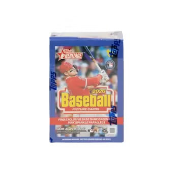 2026 Topps Heritage Baseball Blaster Box