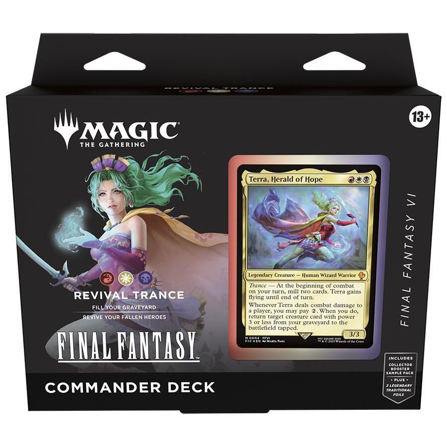 Magic The Gathering Final Fantasy Commander Deck: Revival Fantasy