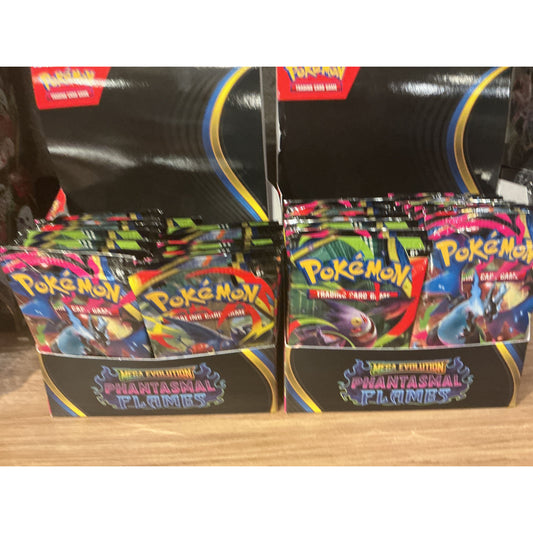 Pokemon Mega Evolution Phantasmal Flames Booster Pack