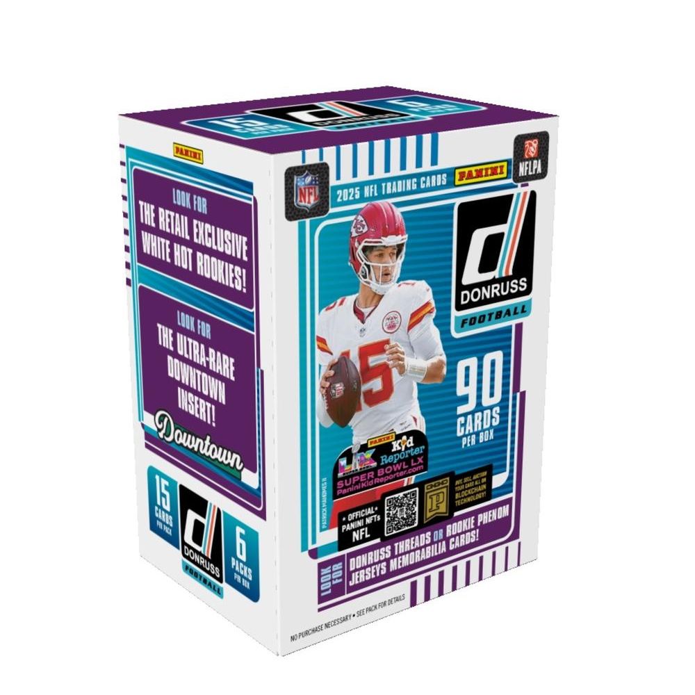 2025 Panini Donruss Football Trading Cards Blaster Box