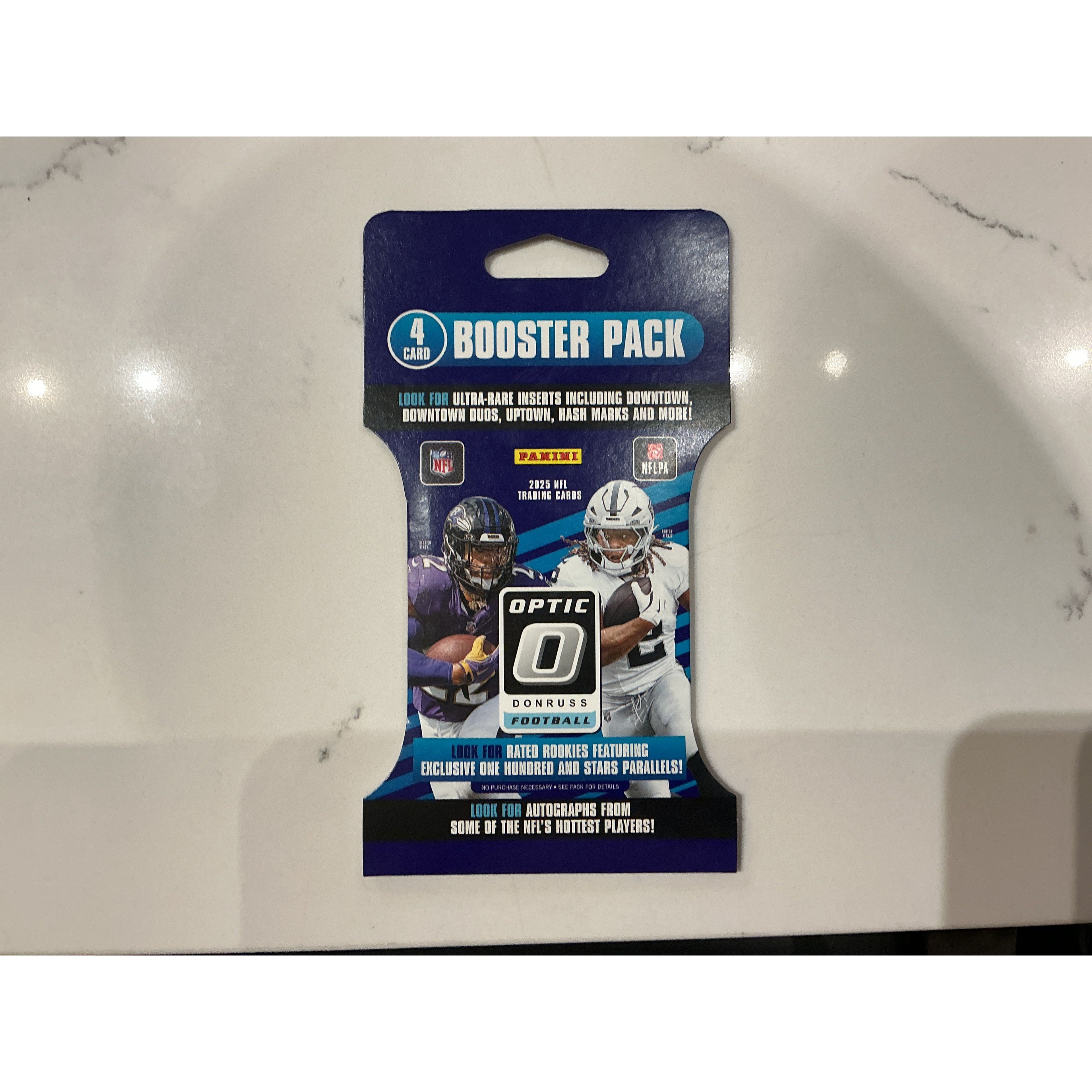 2025 Panini Donruss Optic NFL Trading Card Booster Pack