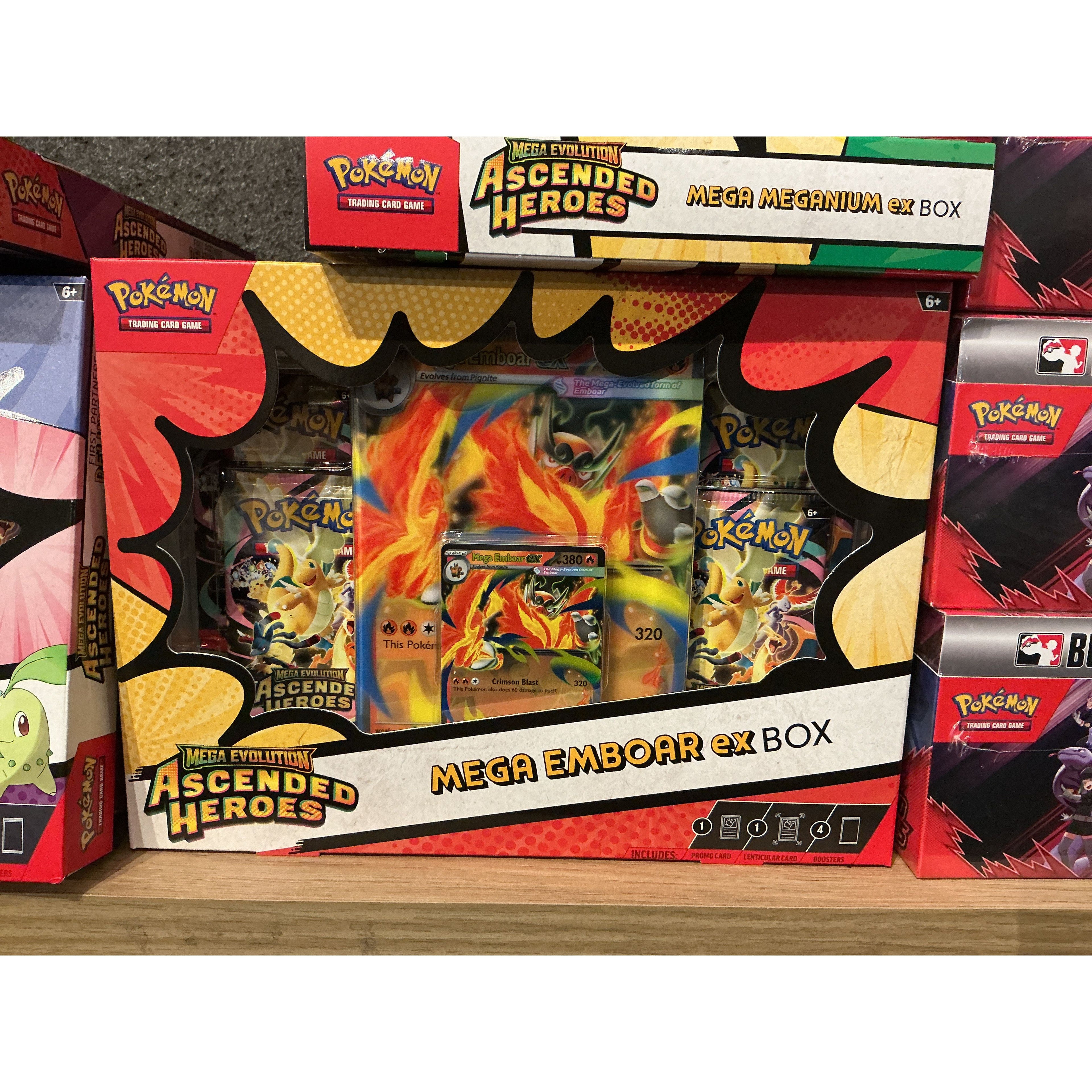 Ascended Heroes : Mega Meganium Ex Box