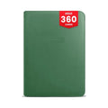 EVORETRO 9-Pocket Zip-Up Trading Card Binder (Green 360 Card Capacity)