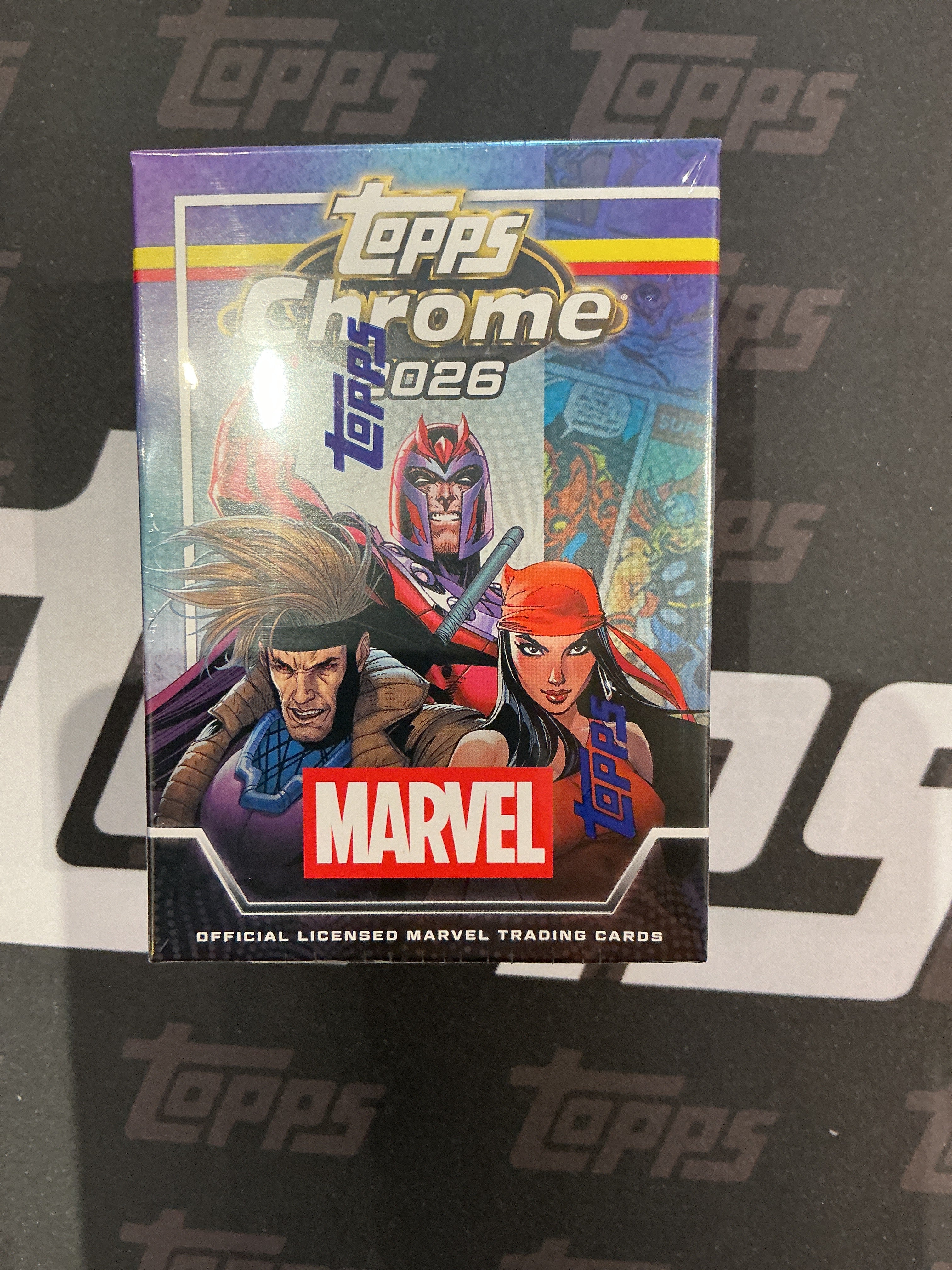 2026 TOPPS CHROME MARVEL BLASTER BOX