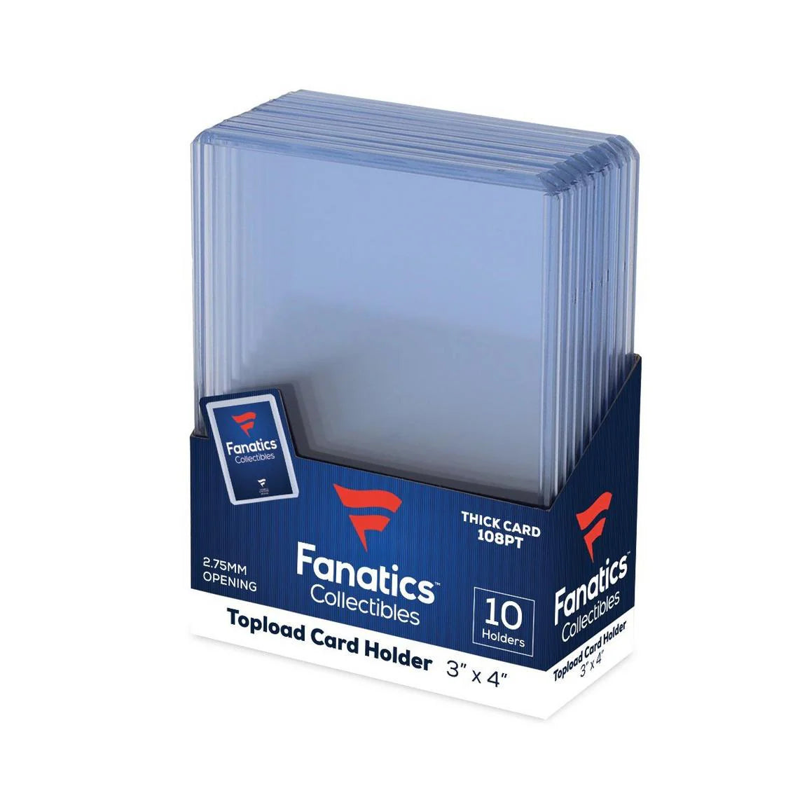 Fanatics Collectibles 138pt Magnetic Top Loaders (10 Count)