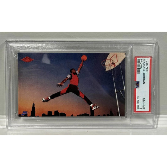 1985 NIKE MICHAEL JORDAN PROMO PSA 8