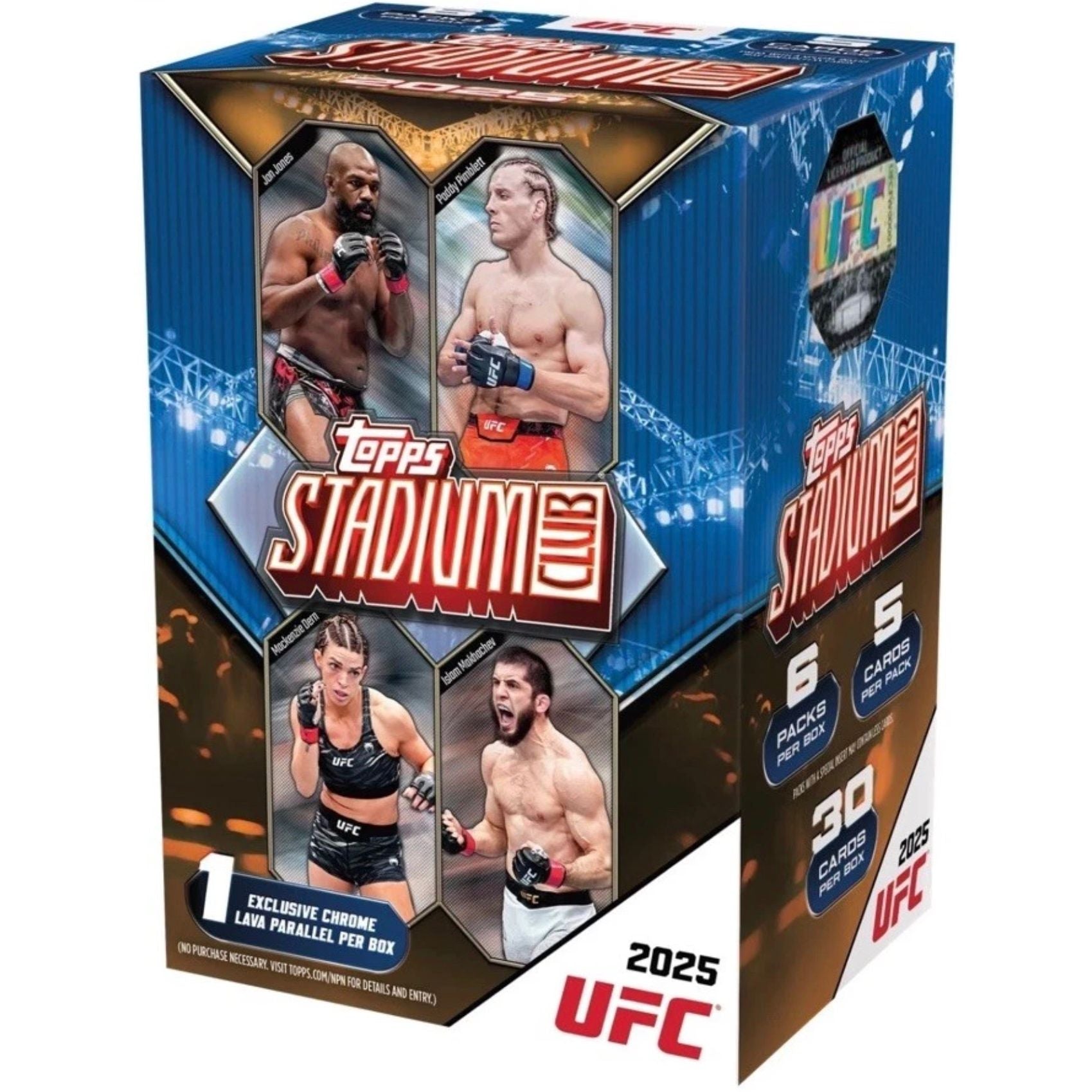 2025 Topps Stadium Club UFC Blaster Box