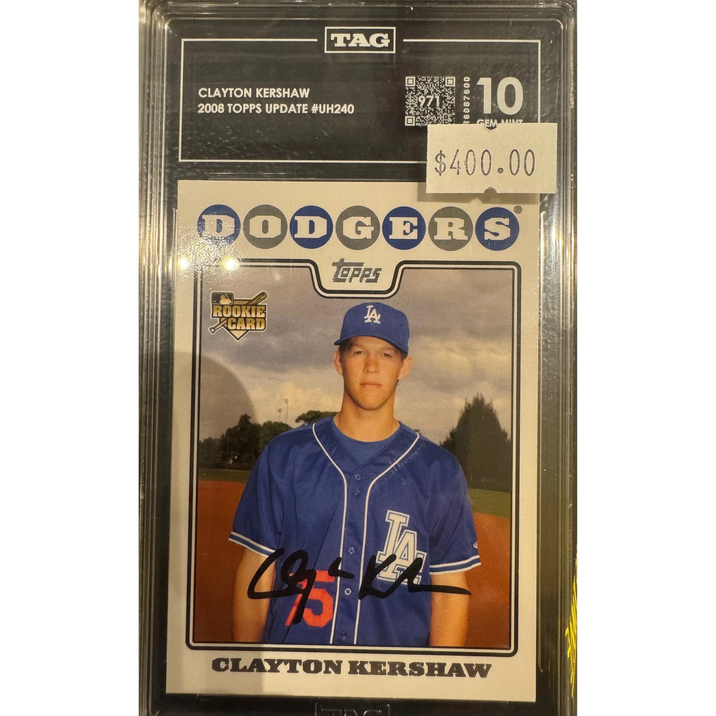 CLAYTON KERSHAW
2008 TOPPS UPDATE #UH240