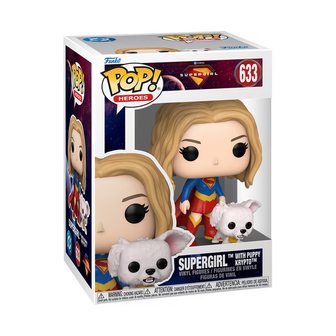 Funko Pop! DC: Supergirl with Puppy Krypto #633