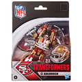 Transformers x NFL - San Francisco 49ers Goldrush Action Figure