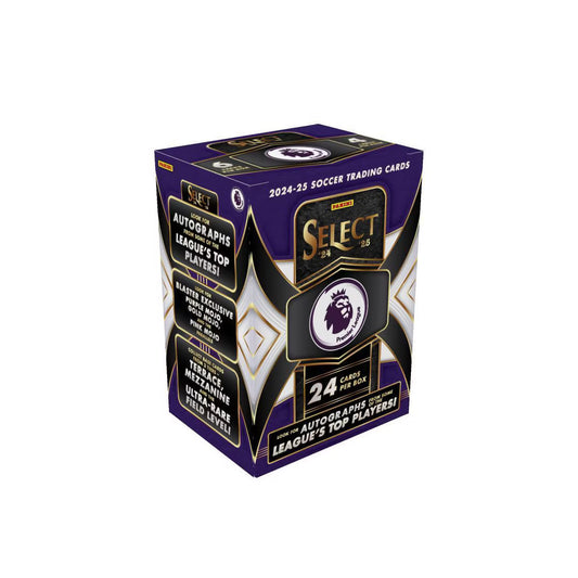 2024-25 Panini Select Premier League Soccer Trading Card Blaster Box