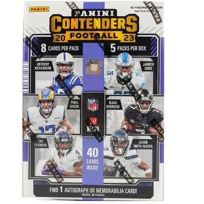 2023 Panini Contenders Football 5-Pack Blaster Box