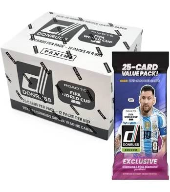 2025-26 DonRuss Road to FIFA World Cup Fat Pack